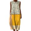 Generico Vestito Lino Donna Estivo Taglie Forti Abito Boho Lungo Elegante Caftano Donna Mare Copricostume Primavera 2026 Vestiti Estivi Donna Bohemien Etnico Maxi Dress (17,L)