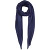 KASHFAB Sciarpa Cachemire Fatto in Kashmir (Confezione Regalo) Lana Merino Seta Cachemire Large Superfine Donna Uomo Pashmina Unisex Marina Blu