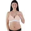 Bravado Designs BRAVADO! DESIGNS Reggiseno da Allattamento sostenibile Originale, Rosa Effetto Leopardato, XL Donna