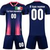 OPUTWDF Completo Calcio Bambino Maglia Personalizzabile Nome Numero Logo Maglia Calcio Personalizzabile Taglie da Bambino e Adulto Maglie
