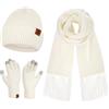 Bequemer Laden Sciarpa Donna Invernale Cappello Berretto Guanti Touchscreen