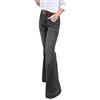 Minetom Donna Jeans Pantaloni a Gamba Larga Vita Alta Elasticizzati Sciolto Eleganti Denim Lunghi Pantaloni