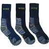 ESERCITO 1659 12 paia di calze work in cotone rinforzato. Modello Corto taglia 39-42