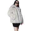ONLY ONLRUBINA Faux FUR Jacket OTW Giacca da donna, grigio, M, grigio., M