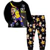 shumintaojin Bambini Ragazzi Pigiama Set Ragazze Tutine Manica Lunga T-shirt+Pantaloni Moda Ragazze Abbigliamento Set 5-12Anni