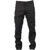 Ergos Workwear JRC ADAMELLO Softshell Pantalone da Uomo Impermeabile Traspirante Tessuto antiabrasione Elasticizzato da Lavoro (IT, Testo, S, Regular, Regular, Standard, Nero)