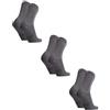 DANISH ENDURANCE Calzini Uomo Fibra di Bambù, 3 Paia, Grigio, 43-47