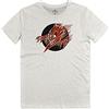 WARTSHIRT Maglietta Diavoli Rossi 6° Stormo Caccia Regia Aeronautica Italiana CR 42 Macchi MC 200 Red Devils T-Shirt (Dirty White, 3XL)
