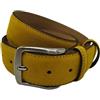 OLD GALLES Cintura Uomo in Pelle Scamosciata da 4 cm.
