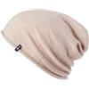 Enter the Complex® Berretto in Merino Leggero, Donna et Uomo, 100% Lana Merino, Beige, Taglia Unica