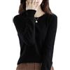 Generico Maglione in Cashmere da Donna, Maglione Lavorato A Maglia in Lana Merino Autunnale, Elegante, Taglia Comoda, A Collo Alto, A Maniche Lunghe, Morbido E Caldo, in Lana Invernale.