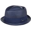 LIPODO Uni Colour Cappello Pork Pie di Paglia Prodotto in Italia Unisex Primavera Estate