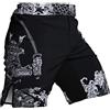 Hardcore Training Fight Shorts Uomo Pantaloncini da Combattimento Arti Marziali MMA BJJ Boxe Muay Thai Grappling Fitness No Gi