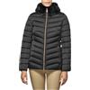 Geox W Bettanie Mid Jkt Giacca, Nero, 48 Donna