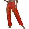 Lofbaz Donna Smocked Waist Boho Funky Harem Pants