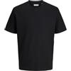 JACK & JONES Maglietta Male Plus Size, Nero , 7XL