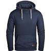 Grin&Bear Felpa Uomo Felpa con Cappuccio Giacca Uomo Felpa Cappuccio Alto Navy, L, GEC494