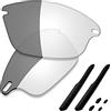 Saucer Lenti di ricambio premium e kit di gomma per occhiali da sole Oakley Fast Jacket OO9097