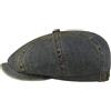 Stetson Hatteras Coppola Denim Lavato Look Vintage Uomo Autunno Inverno