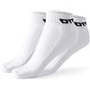 Lotto 12 Paia Calze Tecniche Uomo/Donna in Cotone morbido con Soletta in Micro Spugna, Ideali per Running, Palestra, Fitness, Pilates, Certificati OEKO-TEX, Bianco, 39-42