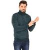 Ciabalù Dolcevita Uomo Invernale Maglione Slim Fit A Costine Collo Alto Lupetto Maglioncino Pullover Manica Lunga (as6, Alpha, x_l, Regular, Regular, Turchese, XL)