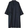 OWLONLINE Pigiama da uomo stile giapponese in cotone oversize kimono giapponese taglia L-O1