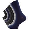 Cotton Prime Calzini Uomo Donna in Bambù Viscosa 10 Paia, Calzini Classici da Business Unisex, Morbidi & Traspiranti, Nero Bianco Multicolore 35-38 39-42 43-46, 39-42