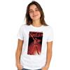 Stone Kids T-Shirt Donna Michael Jackson Thriller Ufficiale Iconica Pop Vintage Musica Anni 80, bianco, M