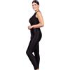 LIPOELASTIC Flow Leggings Contenitivi Modellanti Donna - Leggins Compressivi con Effetto Massaggio 3D,Sport e Palestra | Ideale per Lipedema- Nero