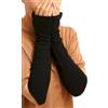 Prettystern Donna 100% Cachemire Lana Manicotti Scaldabraccia Guanti Lunghi Mezze Dita Cashmere