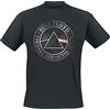 Pink Floyd Metal Sign Uomo T-Shirt Nero 100% Cotone Regular