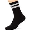 Emporio Armani 2-Pack Short Socks Sporty, Confezione da 2 calzini corti Uomo, Nero, Taglia unica
