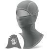 ROCKBROS Passamontagna Termocromico Invernale Uomo Donna, Balaclava Maschera da Sci Termico e Antivento, Elastico e Traspirante, per Ciclismo Snowboard Bici Moto