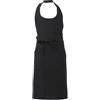GIBLOR'S - Grembiule Capri Unisex Uomo Donna per Pub, Cucina, Caffetteria, Bar, Gelateria, Pasticceria in Poliestere, taglia unica, diversi colori (Nero)