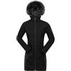 ALPINE PRO SPORTSWEAR & EQUIPMENT ALPINE PRO IBORA da donna Giacca invernale in Softshell, cappotto alla moda, cappotto invernale con cappuccio, cappotto termico robusto, impermeabile, traspirante, antivento e straordinariamente caldo
