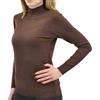 JESSY ZOE Pullover Maglione con Collo Alto Dolcevita da Donna Autuno Inverno 6009