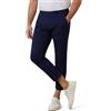 Ziilay 7/8 Pantaloni Chino Uomo, Regular Fit, Athletic, Tapered, Estivi, Cropped, Leggeri, Sottili, Elasticizzati, Smart, 38W x 26L