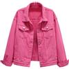Generic Cappotto Corto Sciancrato Giacca Invernale Donna Tessuto Tecnico Giubbotti Cappotti Cardigan Donna Corti Giubbotto Jeans Pelo Donna Giacca Di Jeans Pelo Giaccone Invernale Caldo Donna Cardigan Donna