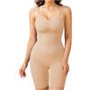 Gotoly Body Contenitivo Modellante Donna Shapewear Bodysuit Intimo Guaina Contenitiva Snellente Body Shaper Shaping Spallino Regolabile