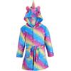 KAKU NANU Vestaglia Unicorno Accappatoio Bambina Vestaglia Ragazza Pile 5 6 Anni Unicorno Bambina Regalo