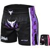 Mytra Fusion Pantaloncini Muay Thai da Donna - vestibilità Slim, Lunghezza Corta, Pantaloncini da Gabbia per Donna, MMA, Kickboxing, Allenamento, Lotta e Arti Marziali