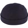 Bullani Docker Cap Docker Mütze Berretto da marinaio in 100% lana Kappe Made IN Germany Cap Comodo e delicato sulla pelle, Blu, 59