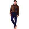 Noidinotte; more than pyjamas Noidinotte -Giacca uomo eco-pelliccia articolo pied-de-poule.