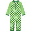 weVSwe Costume da Bagno per Bambini UPF 50+ Rash Guard a Maniche Lunghe con Cerniera sul Cavallo