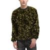 Gefomuofe Maglione con paillette, da uomo, a maglia, con brillantini, per il tempo libero, senza cappuccio, per il clubwear