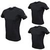 Enrico Coveri 3 t-Shirt Uomo Mezza Manica Girocollo Cotone bielatico Art ET1000 (6/XL, Nero)