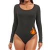 Joyshaper - Body da donna a maniche lunghe, elegante, sexy, S