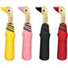 Aikelai Ombrello Pieghevole Antivento, Ombrello Creativo Carino Anatra, Ombrelli Pieghevoli Resistenti, 99% Protezione UV, Ombrello da Viaggio per Sole e Pioggia (nero)