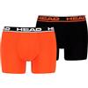 Head Boxer Basic 2P, Orengeade/Nero, M