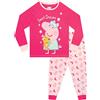 Peppa Pig Pigiama | Pigiama Bambina Cotone Lungo | Pigiami Bambini 18-24 Mesi